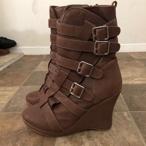 Jeffrey Campbell Brown Boots